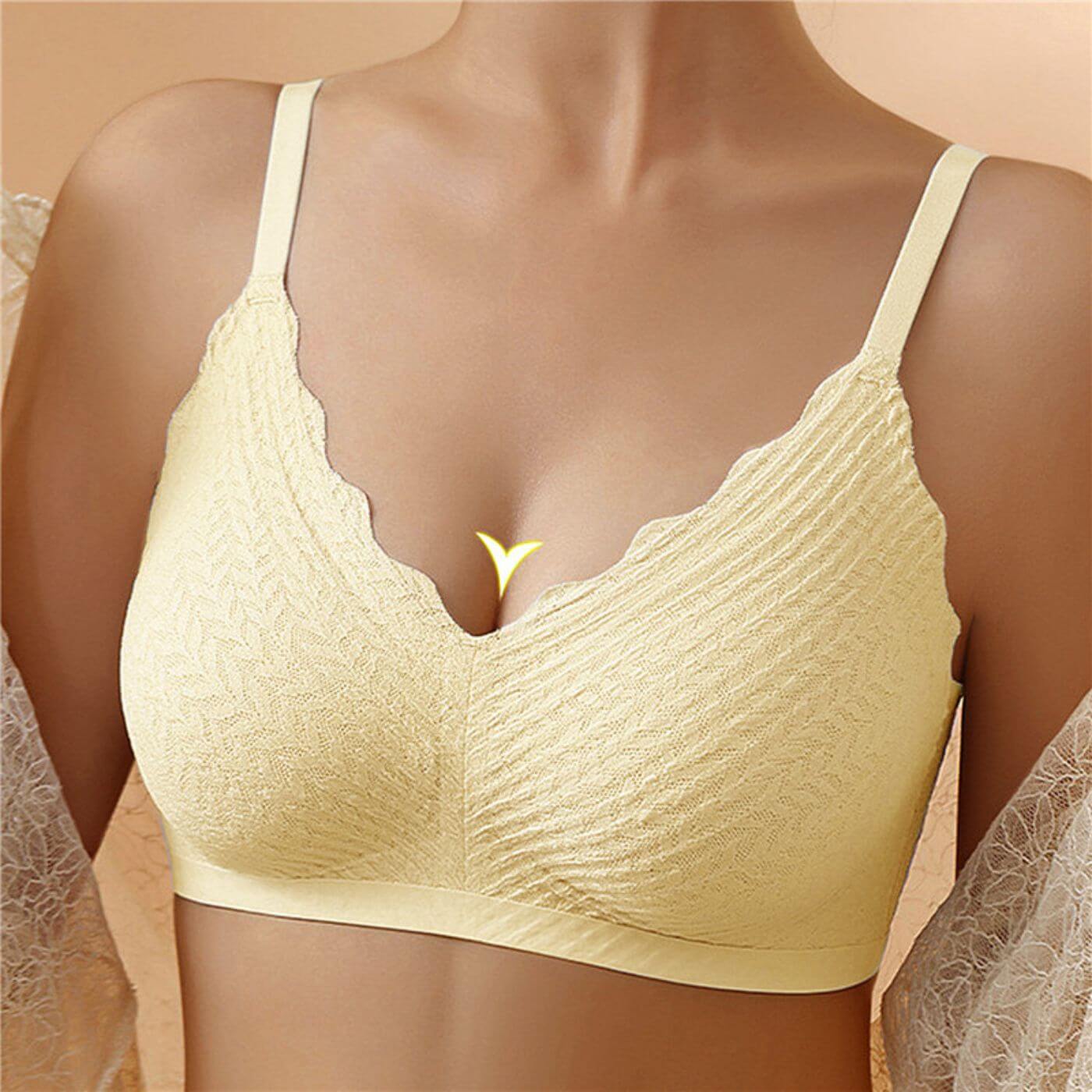 Malene™ – Pustende Og Behagelig Støtte-BH (4-Pakning)