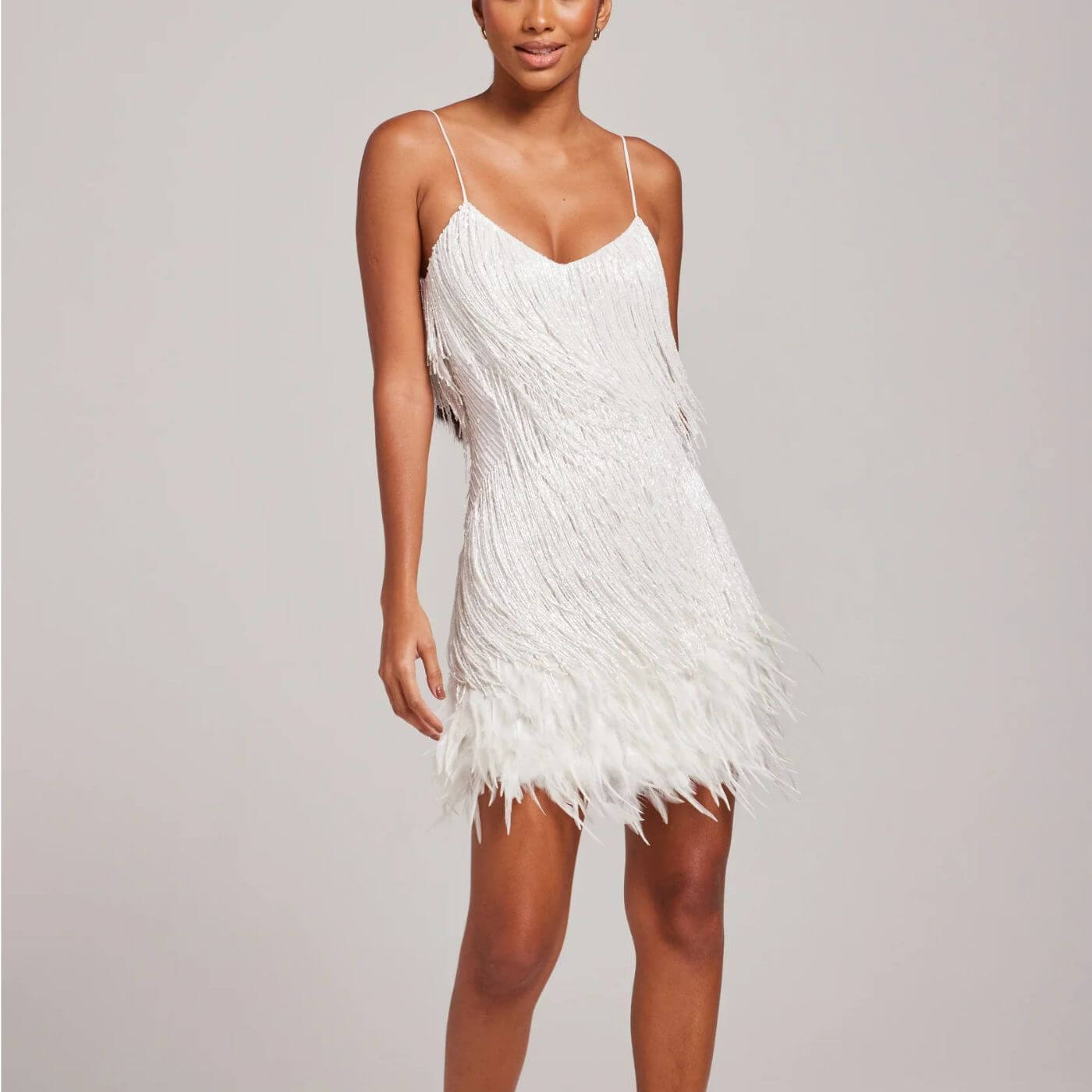 Mette™ – Stilfull Fjær Minikjole