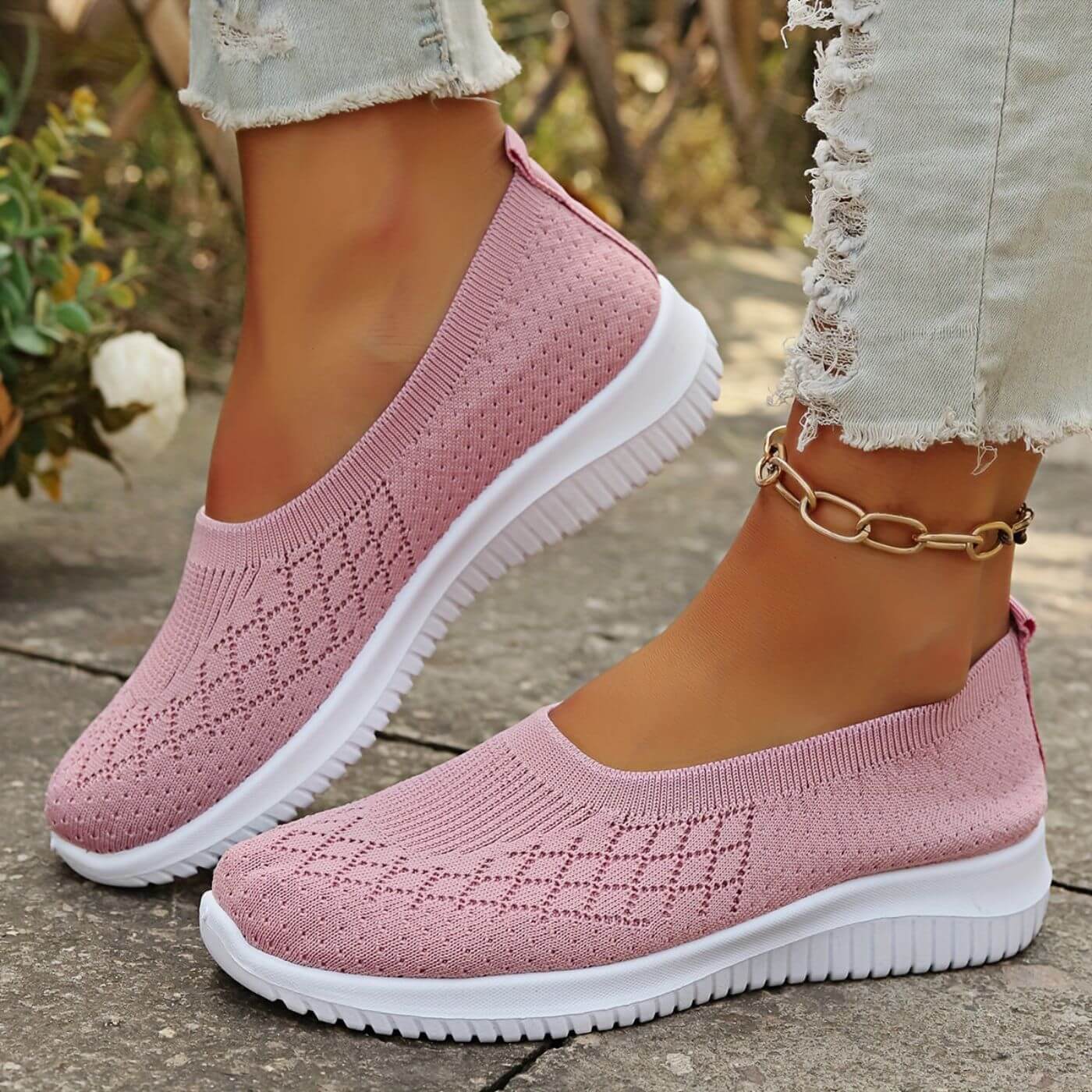 Mina™ - Pustende Sklisikker Ortopedisk Sko