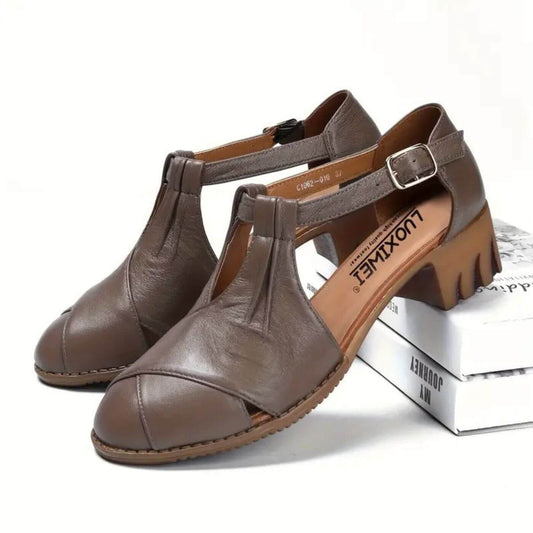 Nikoline™ - Premium Lær Ortopediske Sandaler