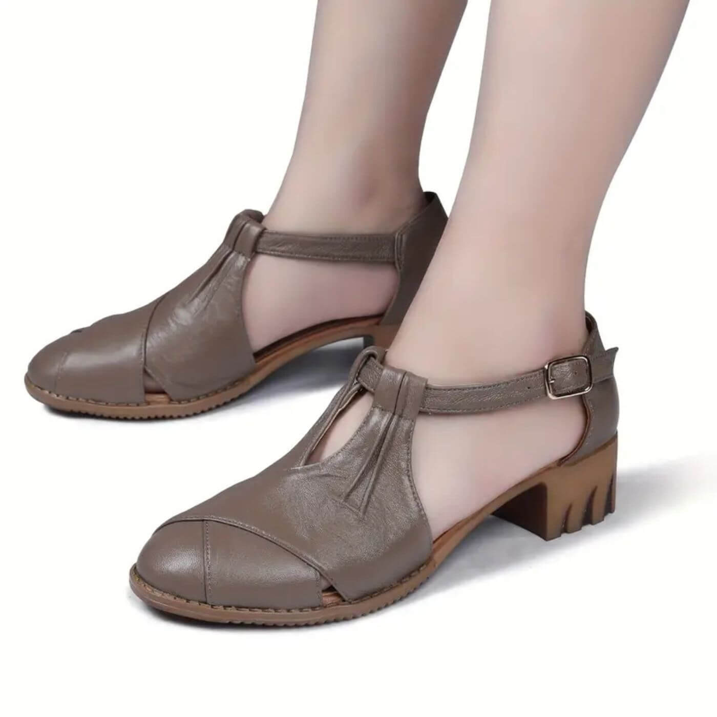 Nikoline™ - Premium Lær Ortopediske Sandaler