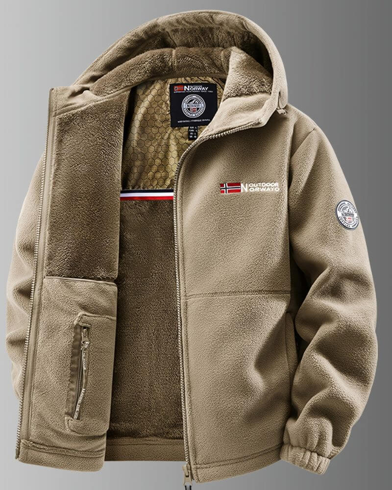 Norvik™ - Termisk Fleece Vinterjakke