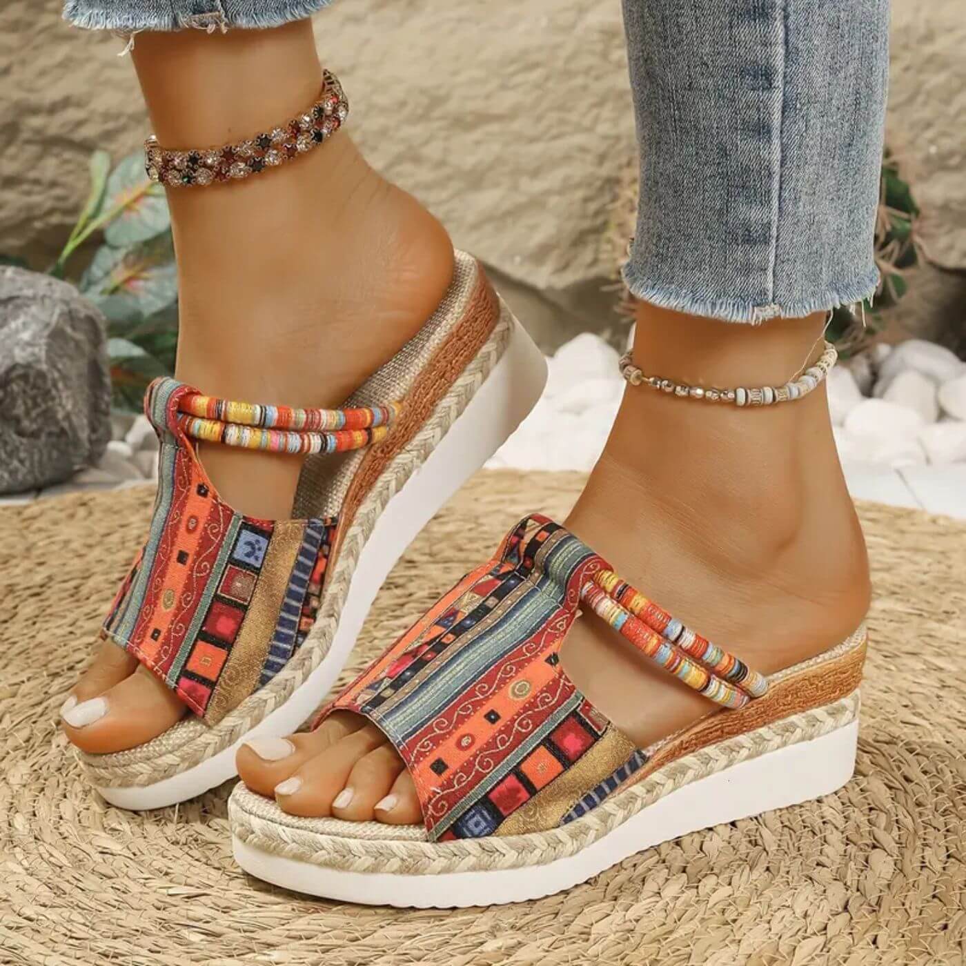 Oda™ - Ortopediske Slip On Sandaler