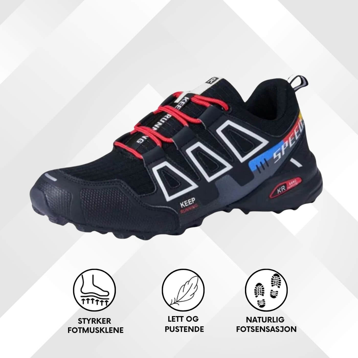 OrthoTrek™ – Ergonomiske Tursko mot Smerter